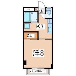 郡山駅 バス20分  鶴見坦1丁目下車：停歩5分 2階の物件間取画像